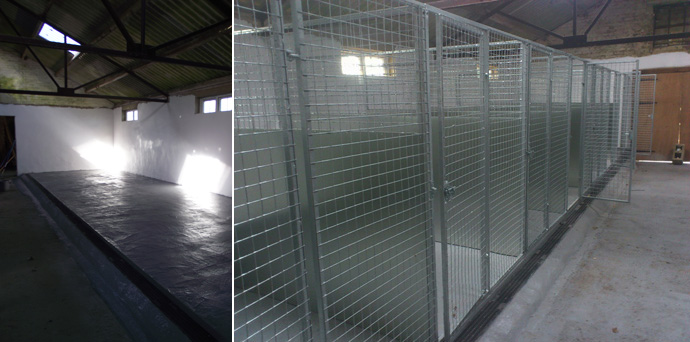 New Kennel Block